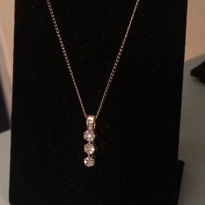 10K Yellow Gold Diamond Pendant